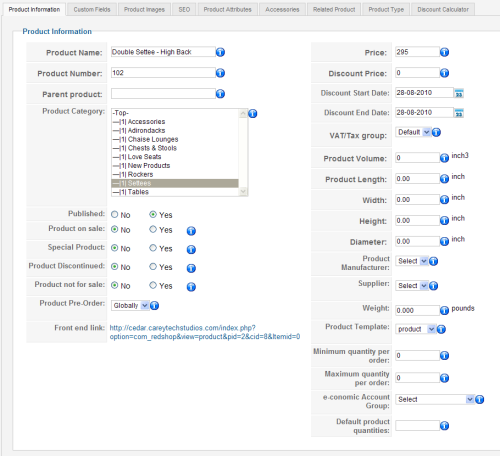 Reddhop - детали продукта